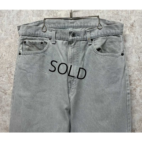 画像3: 90's【USA製】【ビンテージ】【LEVI'S】【リーバイス５０５】505 グレーデニム【デニムパンツ】【36×32】 