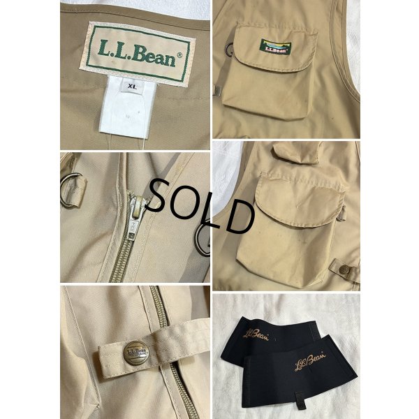 画像2: 【ビンテージ】【ＬＬビーン】【L.L.bean 】【ベージュ】【フィッシングベスト】【サイズXＬ】 