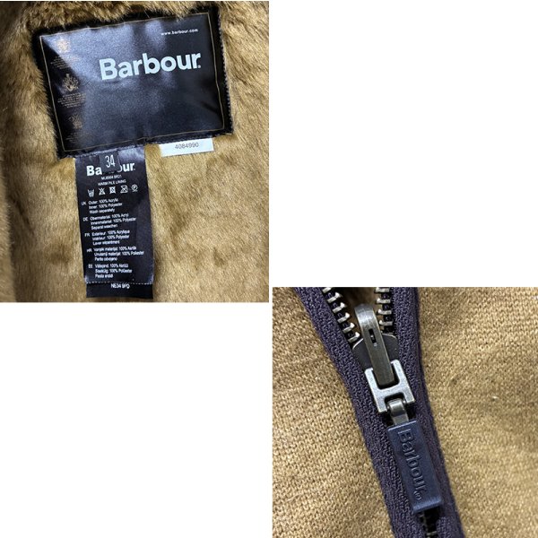 画像2: 未使用品!!【ビンテージ】【バブアー】【Barbour】【オイルドジャケット用】パイルライナーベスト UK34 