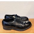 画像4: USA製 ビンテージ【HY-TEST】ハイテスト【黒】【スチールトゥ入り】【プレーントゥ】レザーシューズ【9E】【27cm程度】<br> (4)