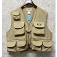 画像1: 【ビンテージ】【ＬＬビーン】【L.L.bean 】【ベージュ】【フィッシングベスト】【サイズXＬ】<br> (1)
