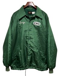 【ビンテージ】【Swingster】スウィングスター【緑】IMS【フリース裏地付き】【コーチジャケット】【サイズXL】 