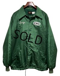 【ビンテージ】【Swingster】スウィングスター【緑】IMS【フリース裏地付き】【コーチジャケット】【サイズXL】 