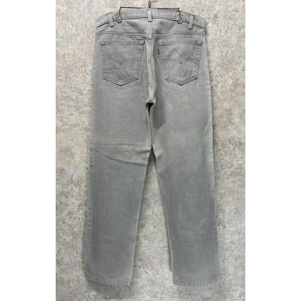 画像5: 90's【USA製】【ビンテージ】【LEVI'S】【リーバイス５０５】505 グレーデニム【デニムパンツ】【36×32】 