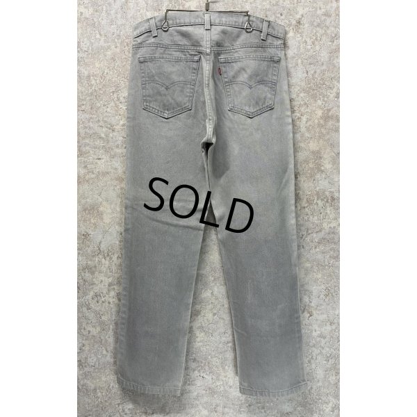 画像5: 90's【USA製】【ビンテージ】【LEVI'S】【リーバイス５０５】505 グレーデニム【デニムパンツ】【36×32】 