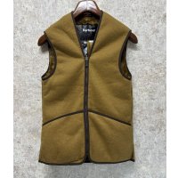 未使用品!!【ビンテージ】【バブアー】【Barbour】【オイルドジャケット用】パイルライナーベスト UK34 