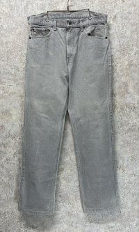 90's【USA製】【ビンテージ】【LEVI'S】【リーバイス５０５】505 グレーデニム【デニムパンツ】【36×32】 