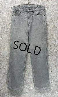 90's【USA製】【ビンテージ】【LEVI'S】【リーバイス５０５】505 グレーデニム【デニムパンツ】【36×32】 