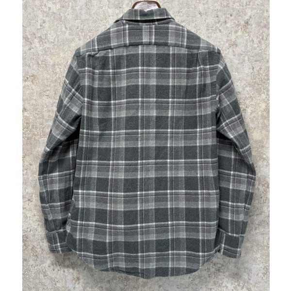 画像3: ビンテージ【POLO RALPH LAUREN】ラルフローレン【classic fit】 グレー チェック【ネルシャツ】コットンシャツ 【サイズS】 