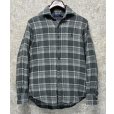 画像1: ビンテージ【POLO RALPH LAUREN】ラルフローレン【classic fit】 グレー チェック【ネルシャツ】コットンシャツ 【サイズS】<br> (1)
