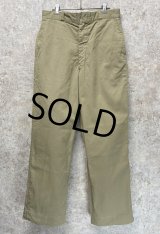 60's【ビンテージ】U.S.ARMY【米軍実物】【チノパンツ】【サイズ 32x33】 