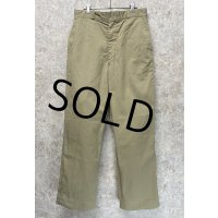 60's【ビンテージ】U.S.ARMY【米軍実物】【チノパンツ】【サイズ 32x33】 