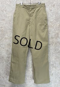 60's【ビンテージ】U.S.ARMY【米軍実物】【チノパンツ】【サイズ 32x33】 