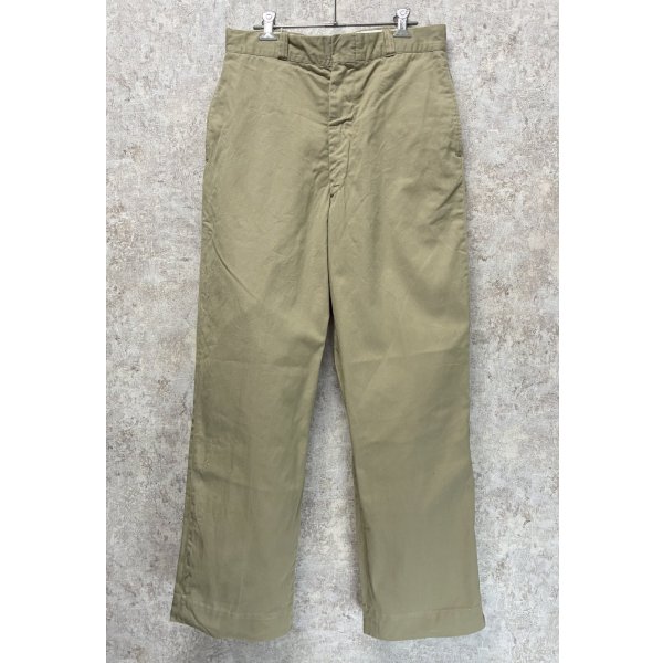 画像1: 60's【ビンテージ】U.S.ARMY【米軍実物】【チノパンツ】【サイズ 32x33】 