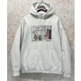 画像2: 【90s〜】【ビンテージ】ヘインズ【hanes】スヌーピー【ピーナッツ】クリスマス グレー【パーカー】【サイズXL】<br> (2)