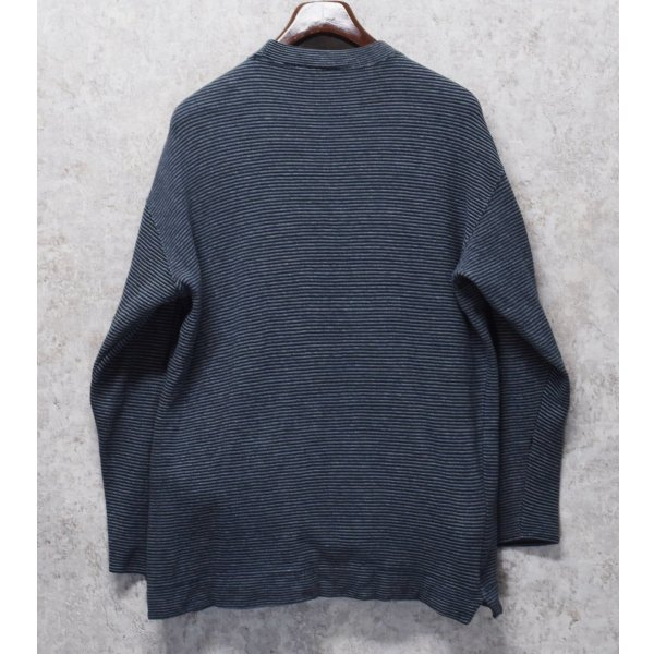 画像3: 【ビンテージ】【DOCKERS】ドッカーズ【リーバイス】【紺ｘグレー】ボーダー【モックネックロンＴ】【サイズＳ】 