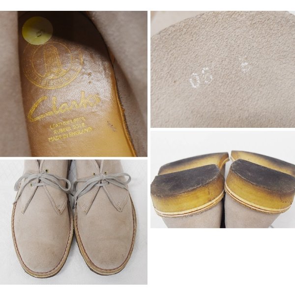 画像2: イングランド製 ビンテージ【クラークス】【Clarks】【デザート】【ブーツ】【6E】 