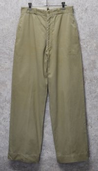 60's【ビンテージ】U.S.ARMY【米軍実物】【チノパンツ】【サイズ 32x33】 