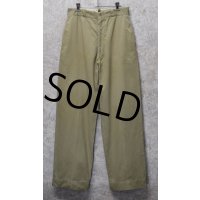 60's【ビンテージ】U.S.ARMY【米軍実物】【チノパンツ】【サイズ 32x33】 