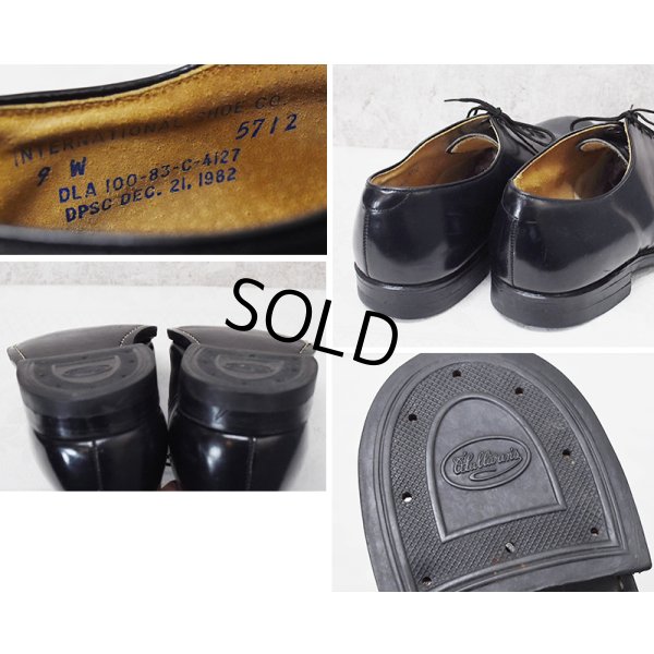画像2: 80's【ビンテージ】米軍実物【U.S.NAVY】【サービスシューズ】【9W】27cm程度 