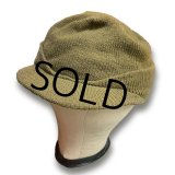 デッドストック 40's【米軍実物】【ビンテージ】U.S.ARMY ジープキャップ【サイズM】 