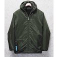画像4: 〜80's【ビンテージ】オリーブグリーン ナイロンｘフェイクファー【リバーシブルパーカ】<br> (4)