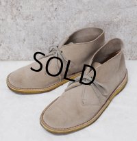 イングランド製 ビンテージ【クラークス】【Clarks】【デザート】【ブーツ】【6E】 