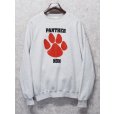 画像1: 90's~ USA製【ビンテージ】SANTEE【PANTHER MOM】 肉球 グレー【スウェット】【サイズＸＸＬ】<br> (1)