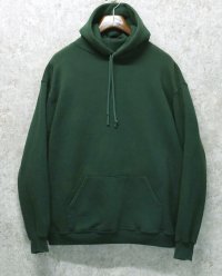 90’s  USA製 【ラッセル】【ビンテージ】【緑】無地【パーカー】【サイズＸＬ】 