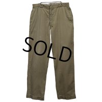 【60's】【ビンテージ】U.S.ARMY【米軍実物】【チノパンツ】【３６Ｘ３３】 