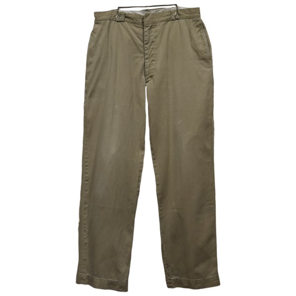画像1: 【60's】【ビンテージ】U.S.ARMY【米軍実物】【チノパンツ】【３６Ｘ３３】 