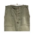 画像3: 50's【ビンテージ】 U.S.ARMY 【M-47】【ヘリンボーンツイル】【HBTパンツ】 M47【ベイカーパンツ】【W30程度】<br> (3)