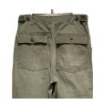 画像4: 50's【ビンテージ】 U.S.ARMY 【M-47】【ヘリンボーンツイル】【HBTパンツ】 M47【ベイカーパンツ】【W30程度】<br> (4)
