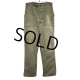50's【ビンテージ】 U.S.ARMY 【M-47】【ヘリンボーンツイル】【HBTパンツ】 M47【ベイカーパンツ】【W33程度】 