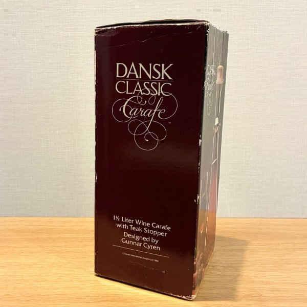 画像7: デッドストック デンマーク製【ビンテージ】アンティーク【DANSK】ダンスク デキャンタ カラフェ 