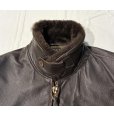 画像3: 60's【米軍実物】【ビンテージ】【U.S.NAVY】【G-1】7823B【IRVIN B. FOSTER SPORTSWEAR製】【フライトジャケット】【US44】<br> (3)