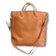 画像1: 【ビンテージ】 L.L.bean【L.L.ビーン】キャメル【オールレザー】【レザーハンドル】トートバッグ ビーントート<br> (1)