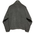 画像3: 90’s~【ビンテージ】【エディーバウアー】【EBTEK】ポーラテック【チャコール】【フリースカーディガン】【サイズS】<br> (3)