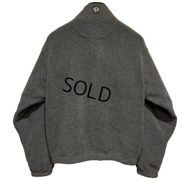 画像3: 90’s~【ビンテージ】【エディーバウアー】【EBTEK】ポーラテック【チャコール】【フリースカーディガン】【サイズS】 