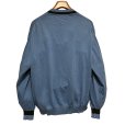 画像3: 90's【イタリー製】ビンテージ【PRONTO UOMO】プロントウォモ【青ｘ紺ライン】コットンｘレーヨン Vネックセーター 【サイズL】 <br> (3)