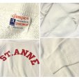 画像2: 50's【ビンテージ】【チャンピオン】小文字ランタグ【白】【ST.ANNE】【染み込みプリント】スウェット【サイズM】<br> (2)