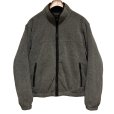 画像1: 90’s~【ビンテージ】【エディーバウアー】【EBTEK】ポーラテック【チャコール】【フリースカーディガン】【サイズS】<br> (1)