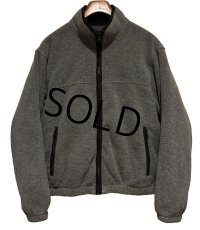 90’s~【ビンテージ】【エディーバウアー】【EBTEK】ポーラテック【チャコール】【フリースカーディガン】【サイズS】 