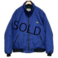 90's~ USA製【ビンテージ】L.L.Bean【ＬＬビーン】【青×緑】【ウォームアップジャケット】【メンズXXL】 