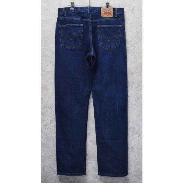 画像4: グアテマラ製【ビンテージ】【LEVI'S】【リーバイス５０５】505【濃紺】【デニムパンツ】【35×32】 