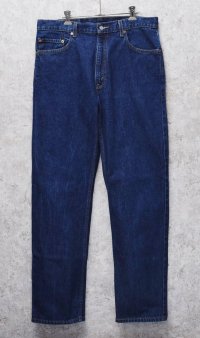 グアテマラ製【ビンテージ】【LEVI'S】【リーバイス５０５】505【濃紺】【デニムパンツ】【35×32】 
