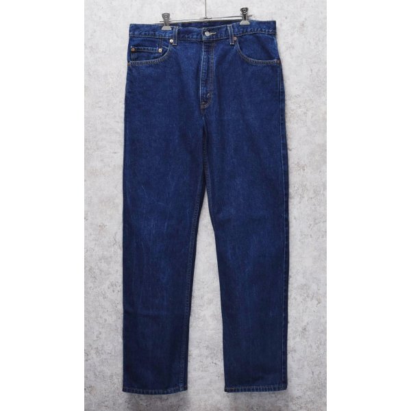 画像1: グアテマラ製【ビンテージ】【LEVI'S】【リーバイス５０５】505【濃紺】【デニムパンツ】【35×32】 