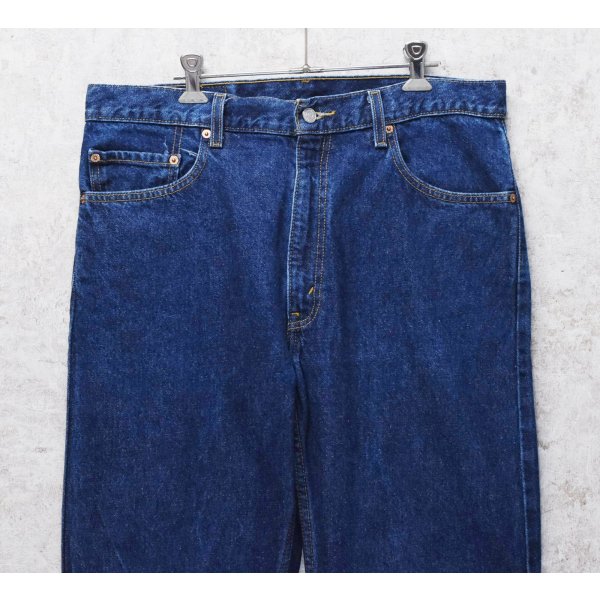 画像3: グアテマラ製【ビンテージ】【LEVI'S】【リーバイス５０５】505【濃紺】【デニムパンツ】【35×32】 