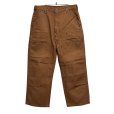 画像1: 【カーハート】【carhartt】ブラウン ダック地 ダブルニー【ペインターパンツ】【33×30】<br> (1)