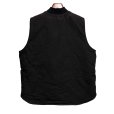 画像3: carhartt【カーハート】【中綿入り】ダック地【黒】ワッペン付き【ベスト】【サイズXL-R】<br> (3)